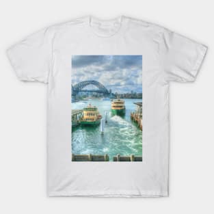 Sydney Harbour from Circular Quay T-Shirt